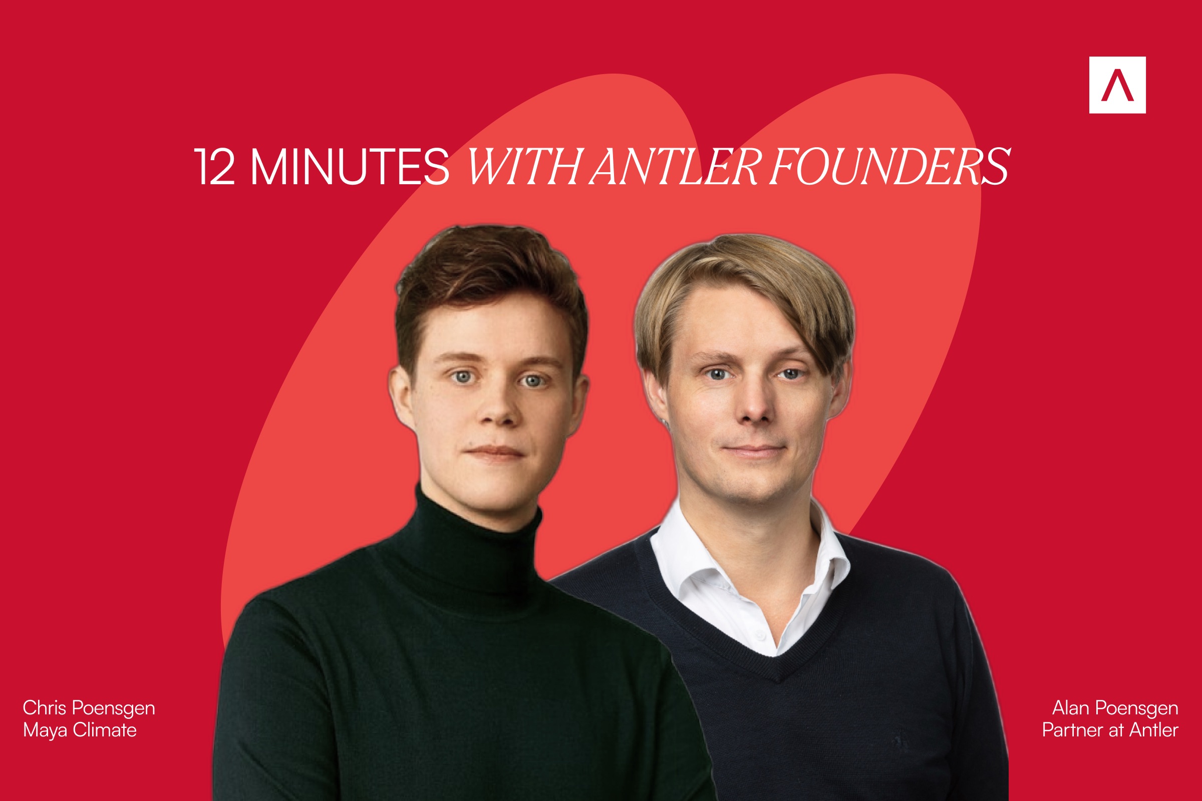 12 MINUTES Antler founder story with Alan. This time with Christian